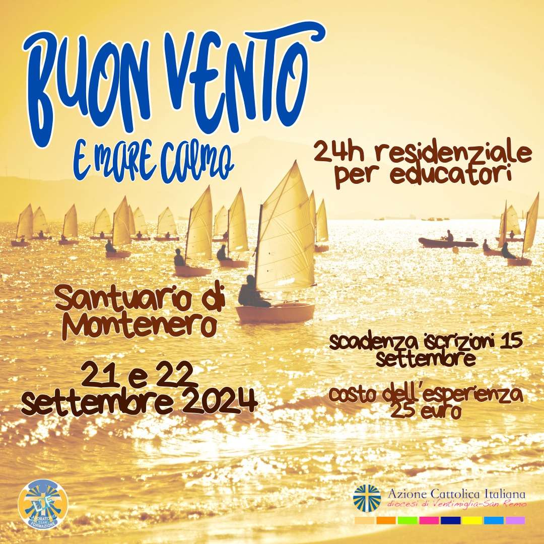 Buon vento e mare calmo - 24h per educatori